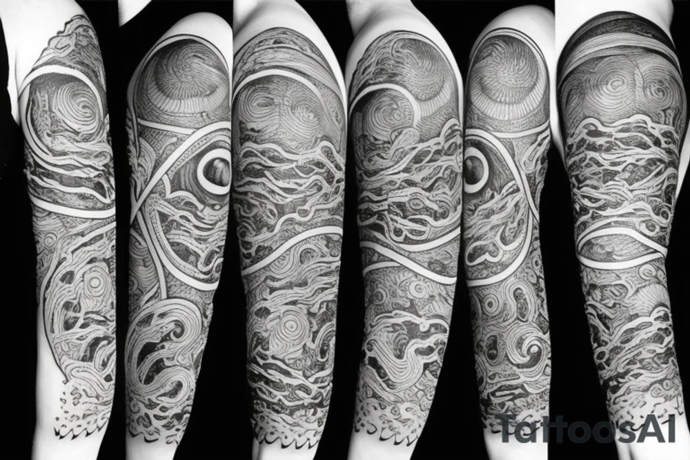 Fine line moon tattoo idea
