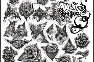 Dreaming dreams tattoo idea