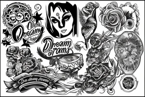 Dreaming dreams tattoo idea