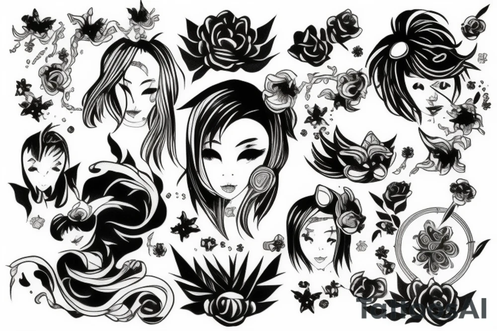 Gemini tattoo idea