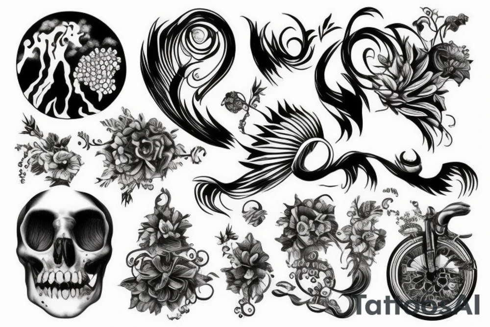 Cycling tattoo idea