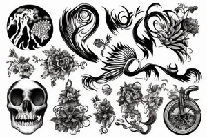 Cycling tattoo idea