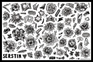 Serotonin tattoo idea