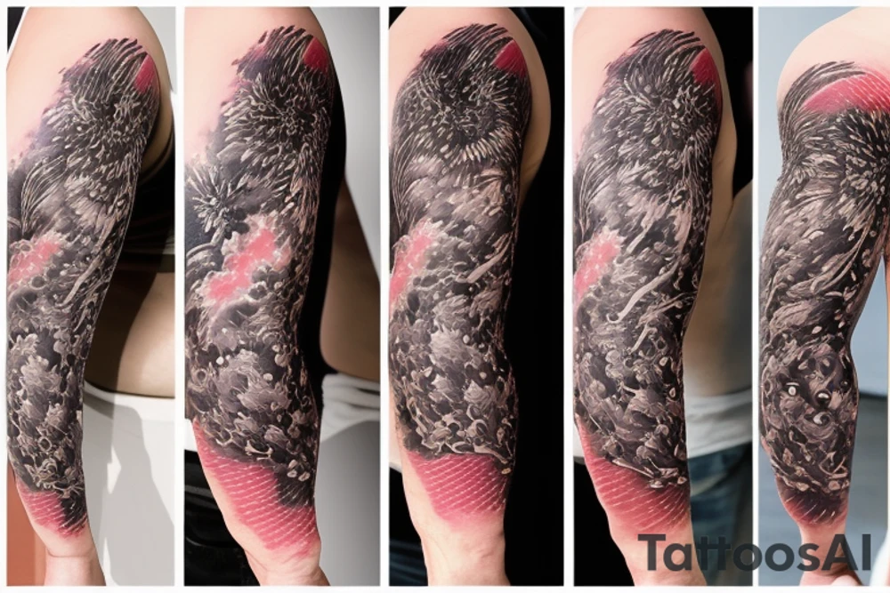 Fireworks tattoo idea