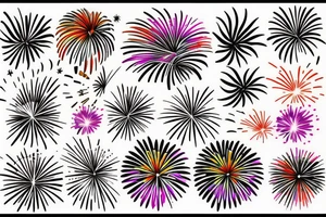 Fireworks tattoo idea