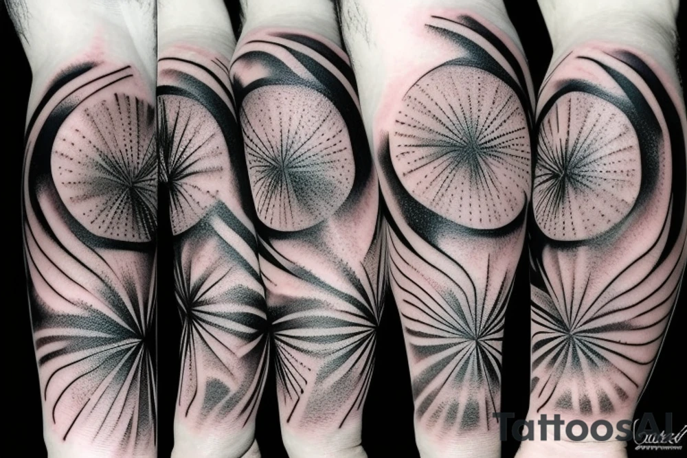 Fireworks tattoo idea