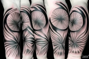 Fireworks tattoo idea