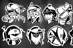 Ash, Ela and Twitch are from Rainbow Six Siege game. They have icons, need a tattoo from their icons tattoo idea