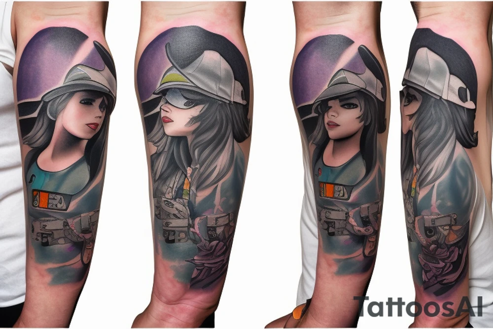 ela from rainbow six siege tattoo idea