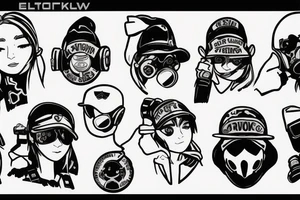 ela from rainbow six siege tattoo idea