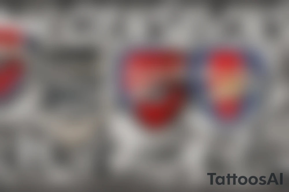 Arsenal London logo cannon tattoo idea