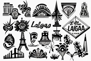 signboard
 "Las Vegas" tattoo idea