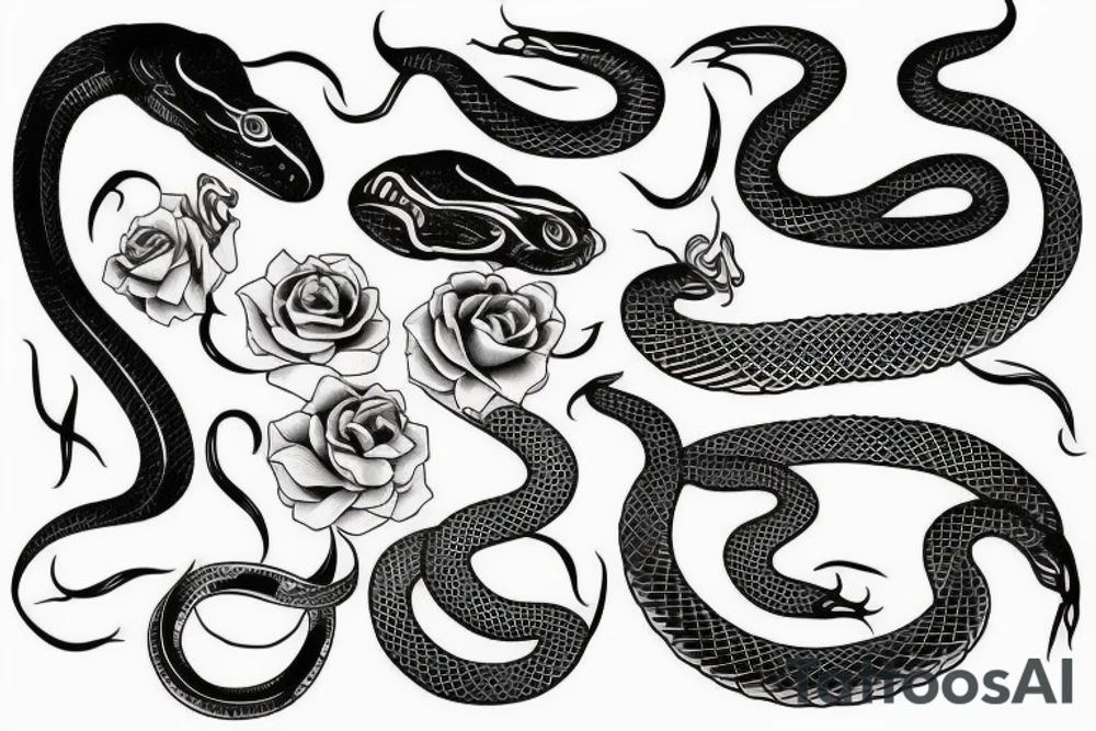 snake tattoo idea