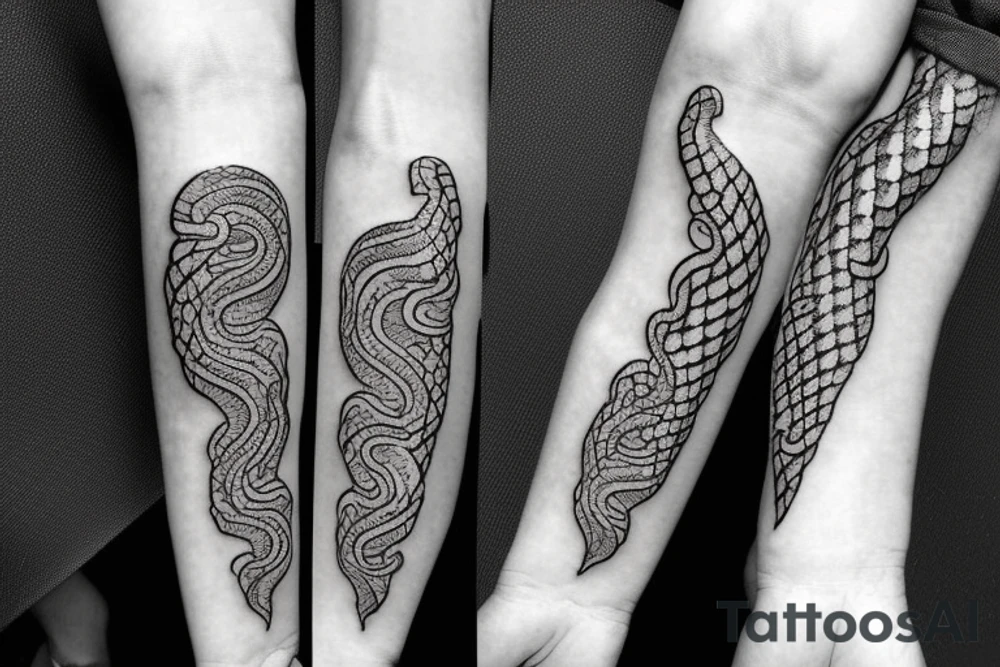 snake tattoo idea