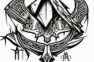 assassins creed logo tattoo idea