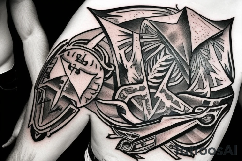 assassins creed logo tattoo idea
