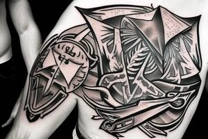 assassins creed logo tattoo idea