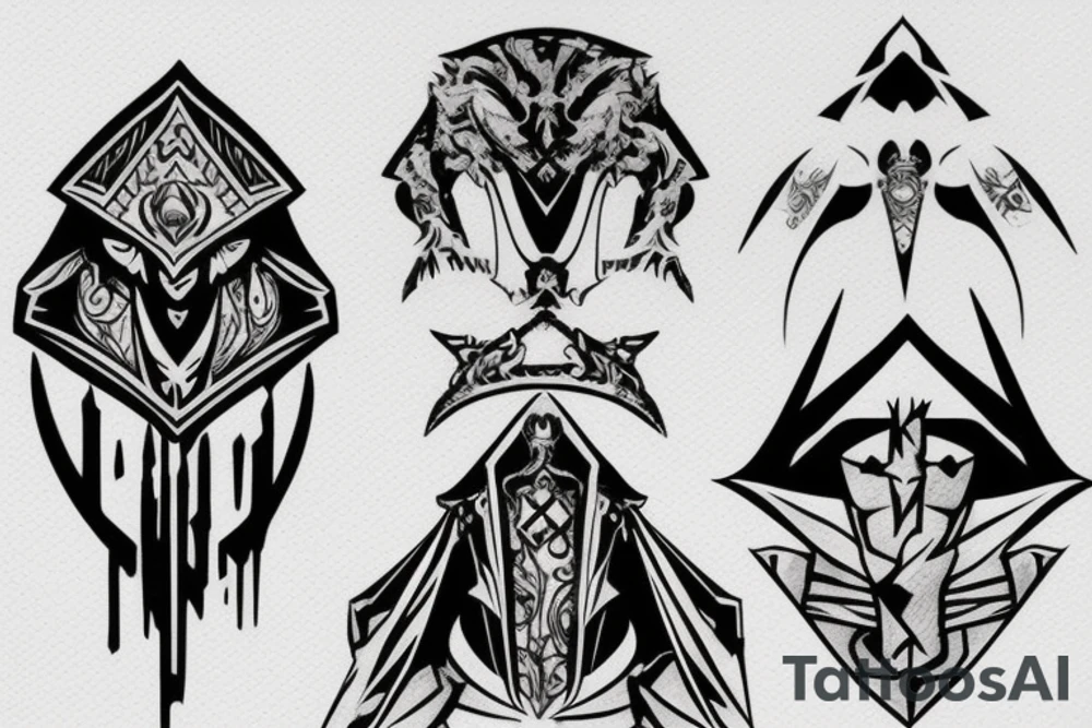 assassins creed logo tattoo idea