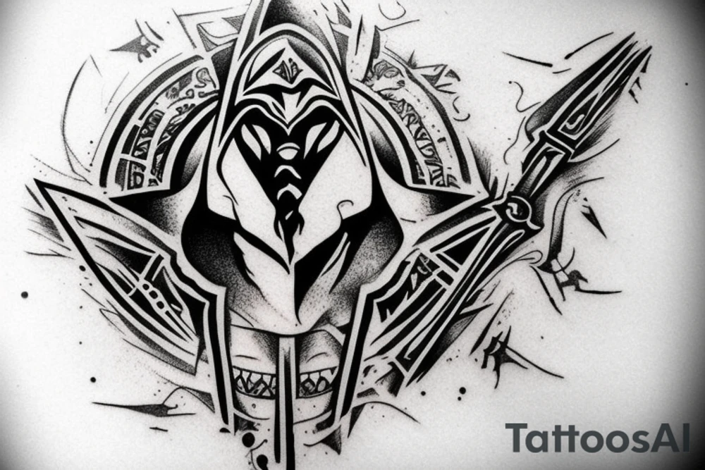 assassins creed logo tattoo idea