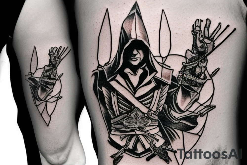 assassins creed logo tattoo idea