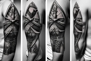 assassins creed logo tattoo idea