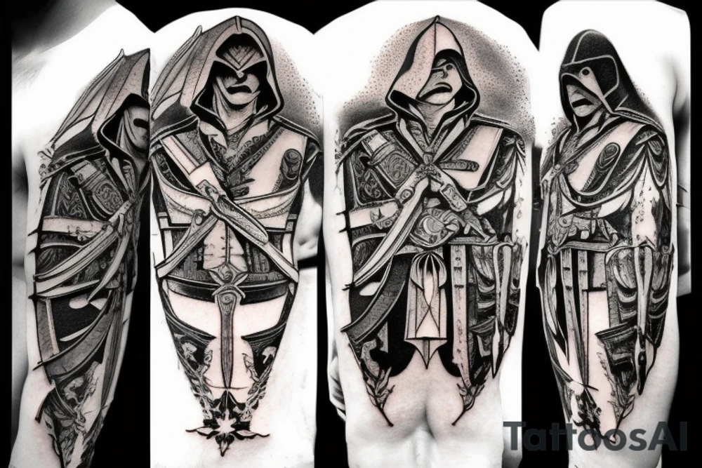 assassins creed logo tattoo idea