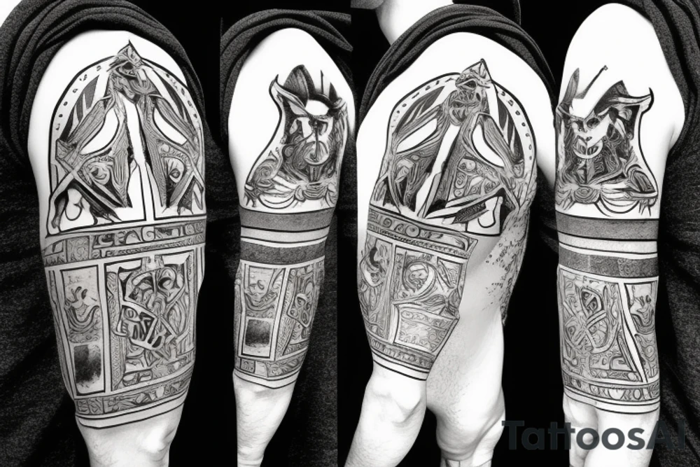 assassins creed logo tattoo idea