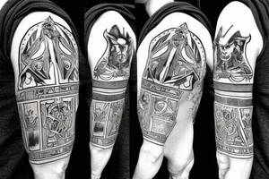 assassins creed logo tattoo idea