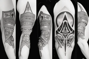 assassins creed logo tattoo idea