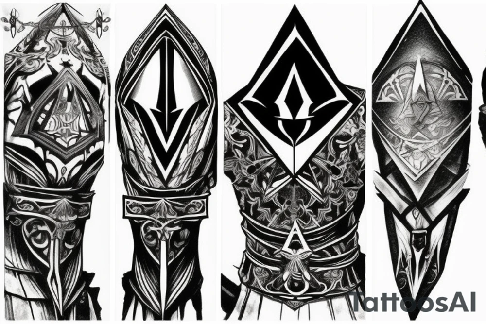 assassins creed logo tattoo idea