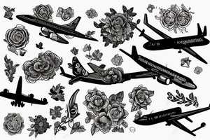 plane window tattoo idea