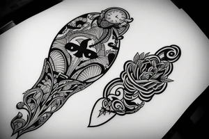 plane window tattoo idea