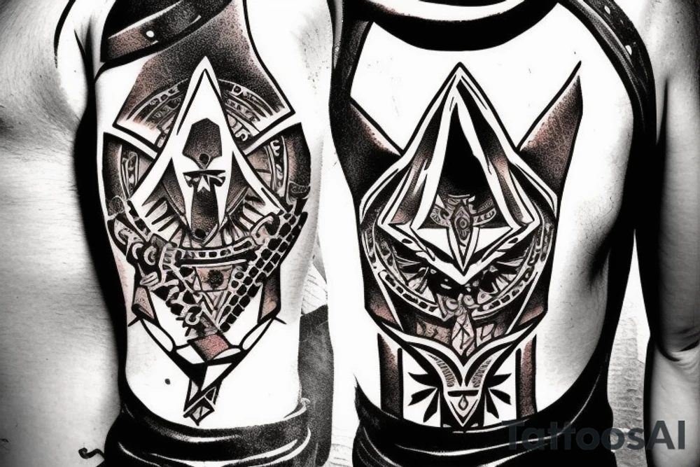 assassins creed logo tattoo idea