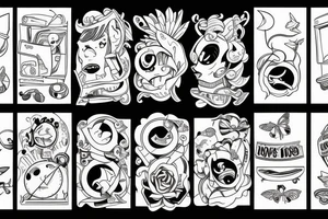 window plane tattoo idea