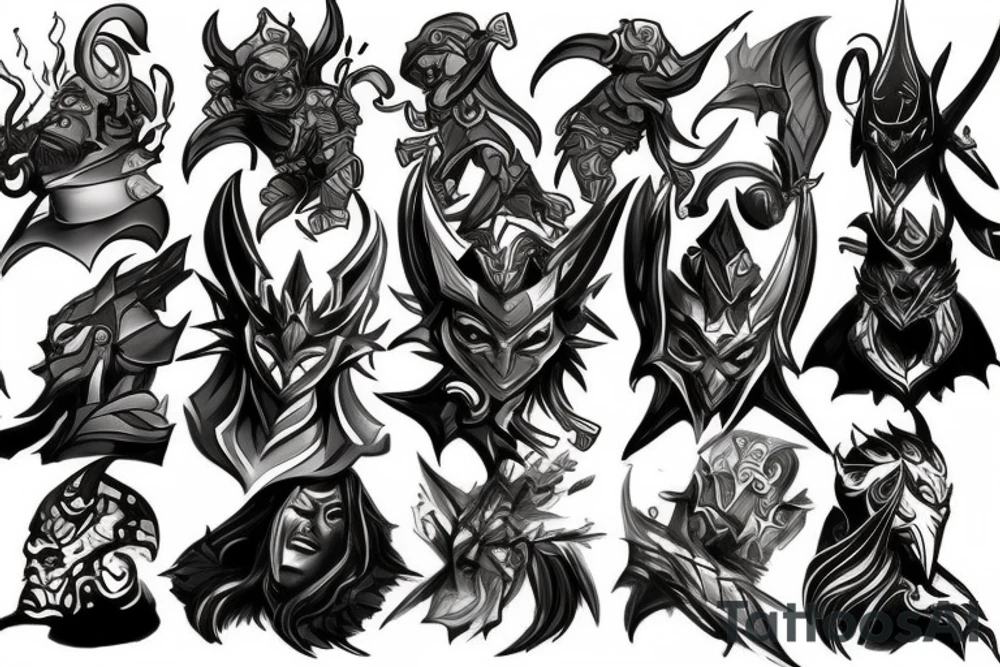Dota 2 tattoo idea
