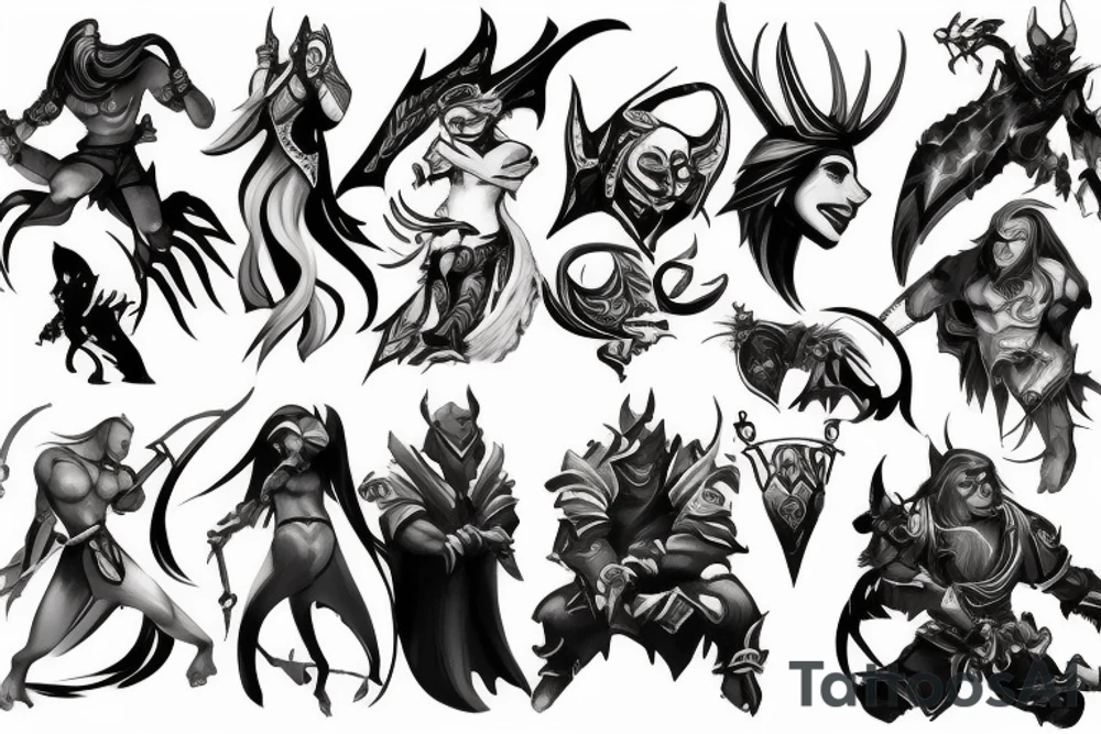 Dota 2 tattoo idea