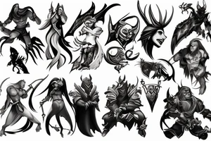 Dota 2 tattoo idea