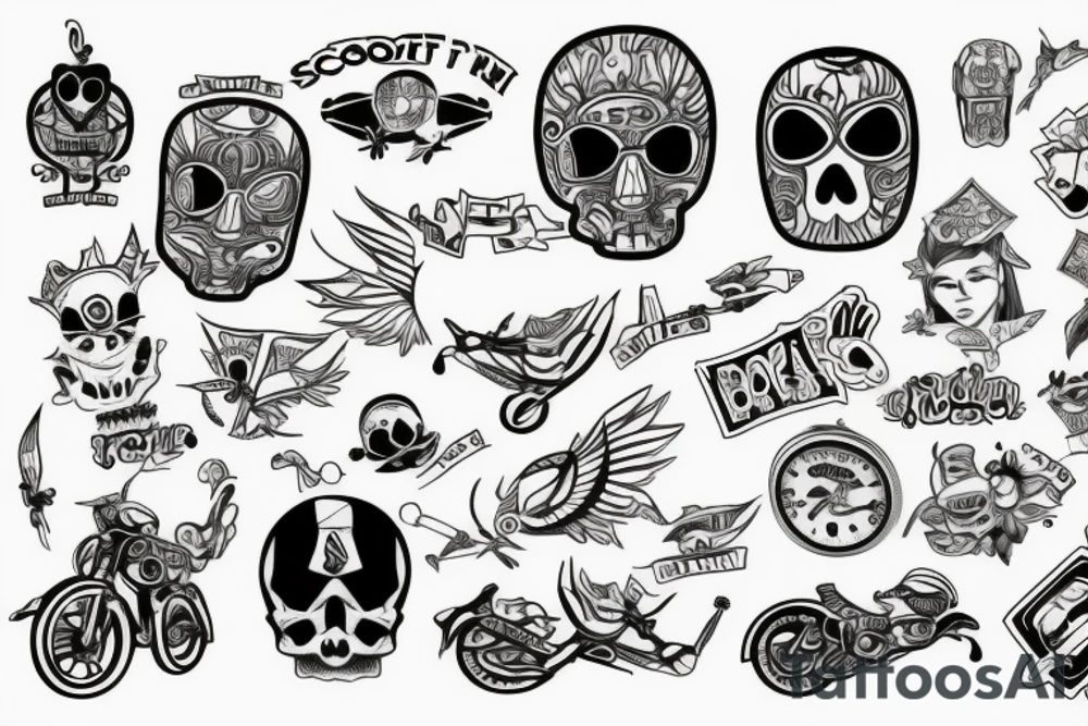 scoot tattoo idea