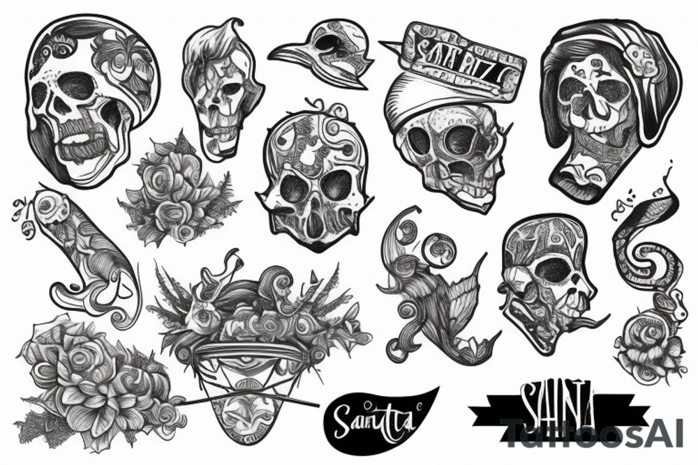 santa cruz tattoo idea
