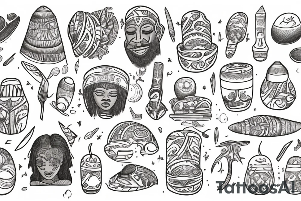 niger in mayonnaise tattoo idea