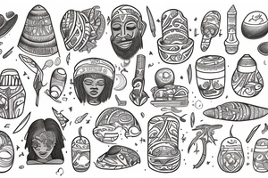 niger in mayonnaise tattoo idea