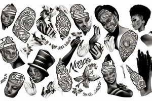 niger in mayonnaise tattoo idea