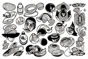 niger in mayonnaise tattoo idea