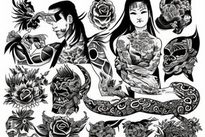 Yakuza tattoo idea
