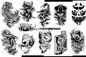 Vape tattoo idea