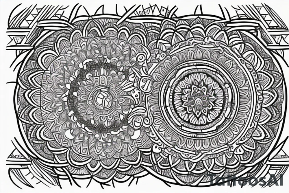 Mandala tattoo idea