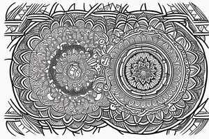 Mandala tattoo idea