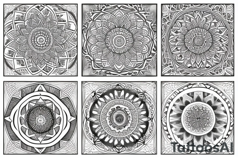 Mandala tattoo idea