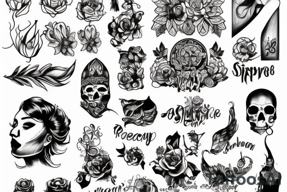 Самурай с Драконом tattoo idea