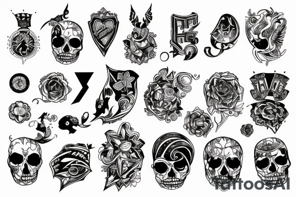 Самурай с Драконом tattoo idea